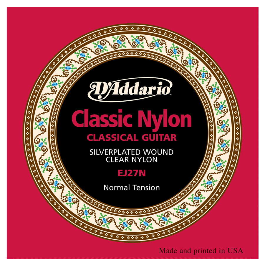 Encordoamento D'addario Violão Naylon EJ27N