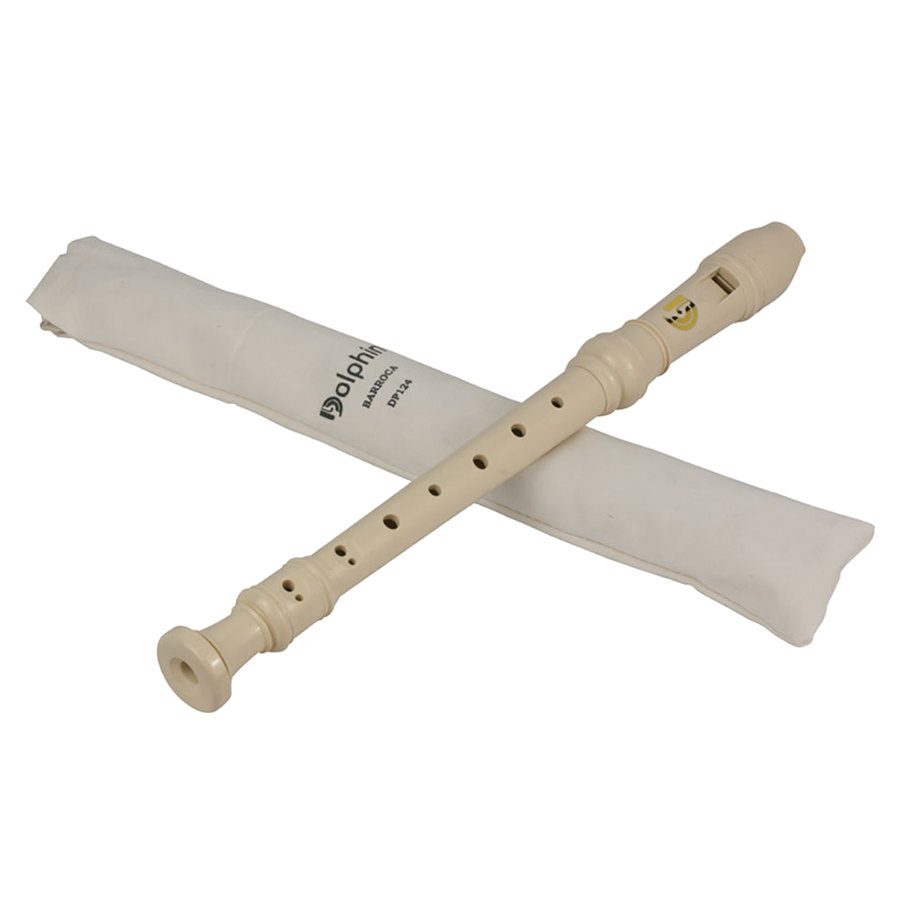 Flauta Doce Barroca Soprano Do Abs Dolphin