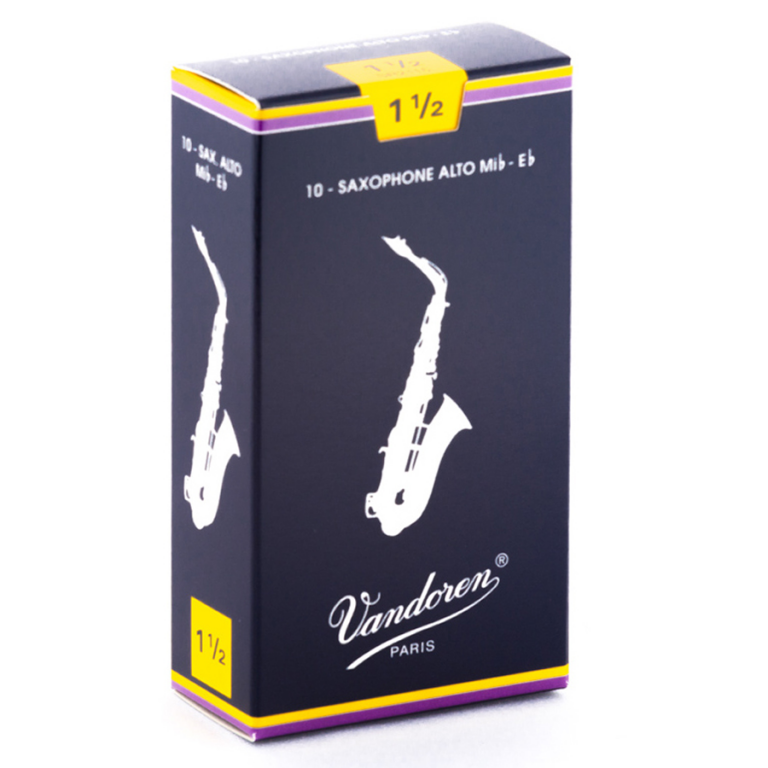 Palheta Vandoren Tradicional para Sax Alto Dórémí musical