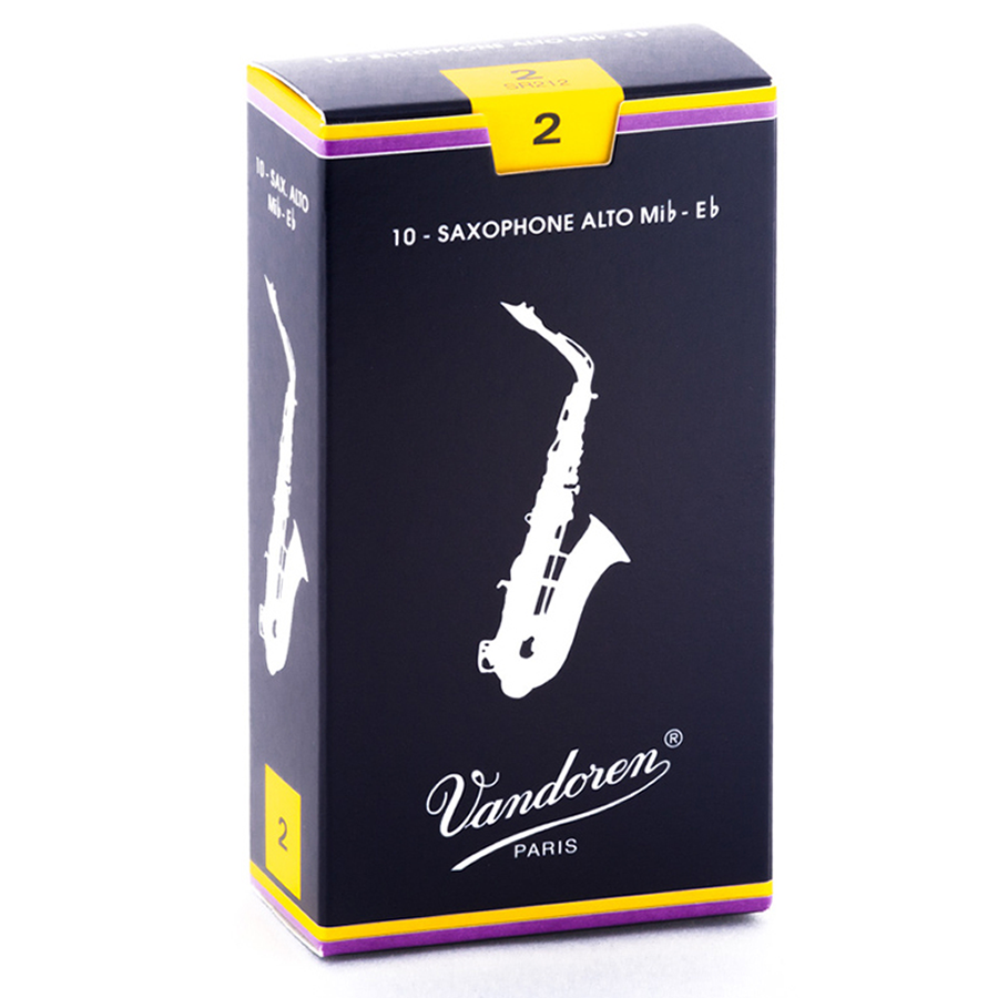 Palheta Vandoren Tradicional 2 para Sax Alto