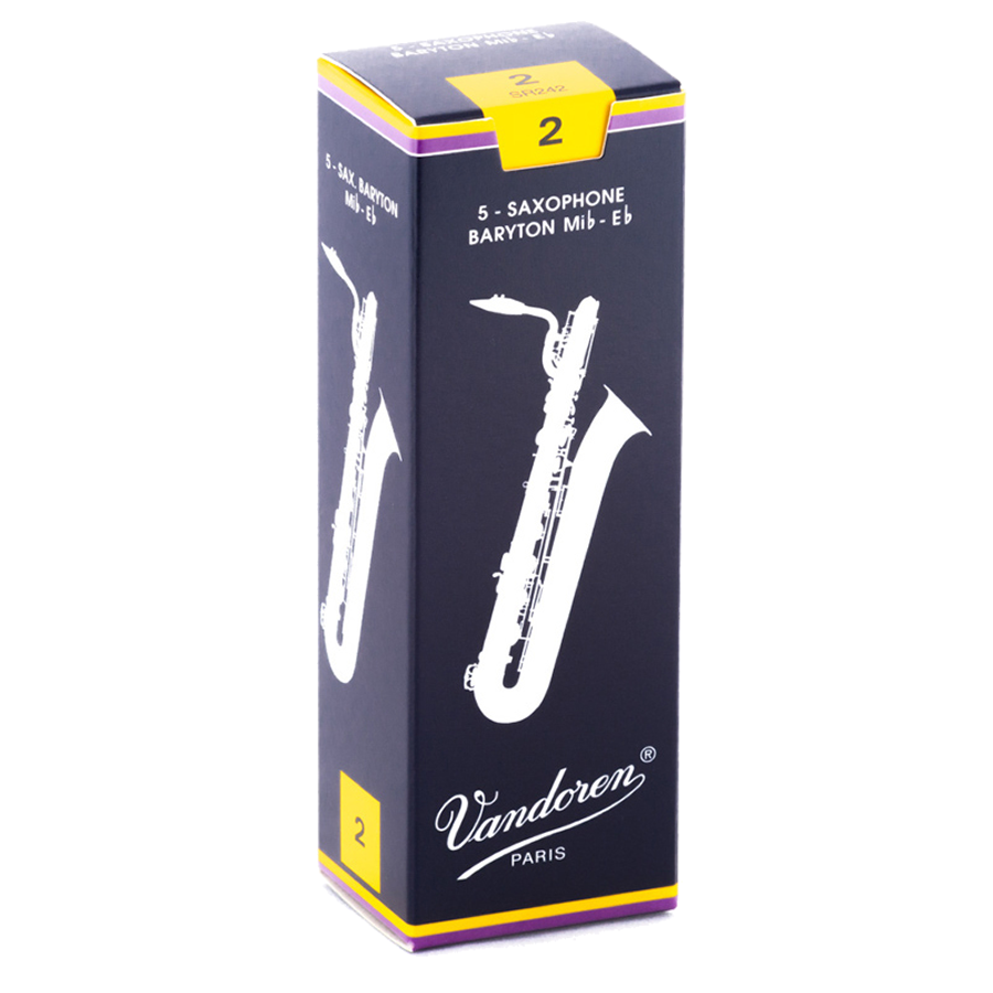 Palheta Vandoren Tradicional 2 para Sax Barítono