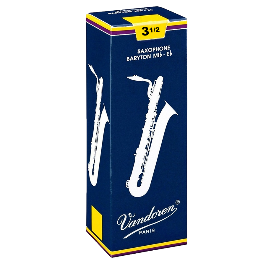 Palheta Vandoren Tradicional 3,5 para Sax Barítono